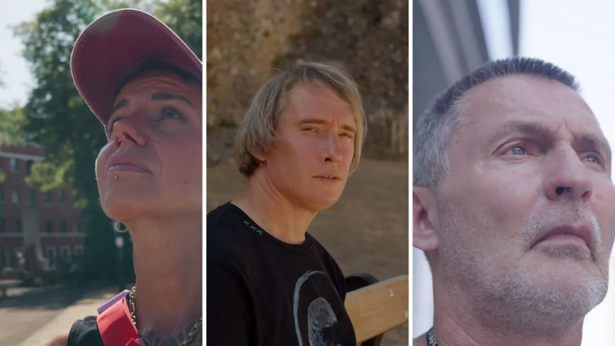 Three of Reading's recovery ambassadors, who tell their own stories in videos released with the report.